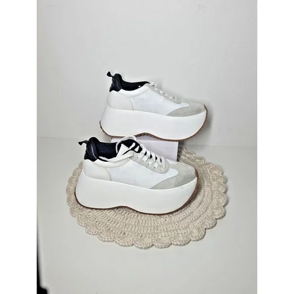 Steve Madden Girl Women's Platform Chunky Jogger Sneakers 6.5M Spice Girls 90s* - Picture 7 of 16